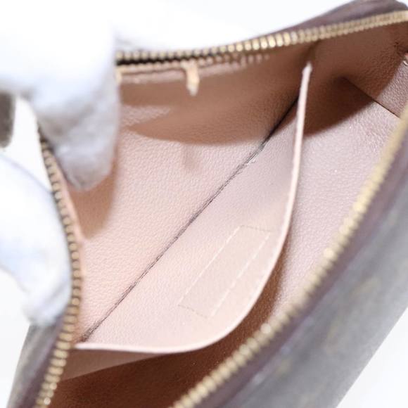 LOUIS VUITTON Monogram Pochette Cosmetic PM Cosmetic Pouch M47515 LV Auth 90622 - Picture 11 of 16